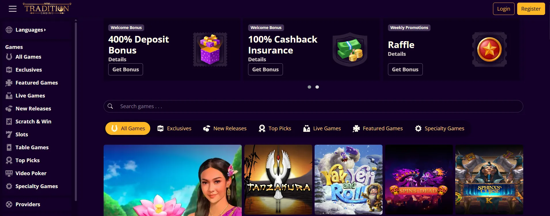 Tradition Casino